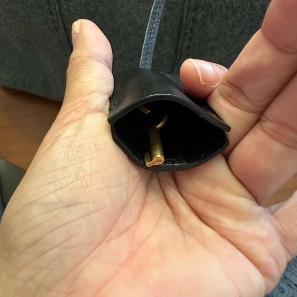 YSL XL Gray Muse Wool Shoulder Bag - Picture 5 of 17